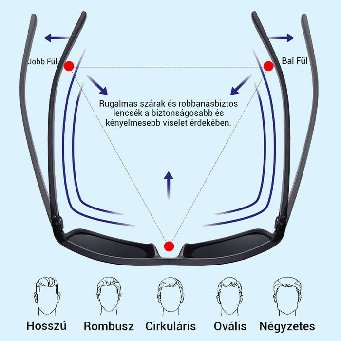 👓 Vyriški madingi lengvi akiniai nuo saulės-LT