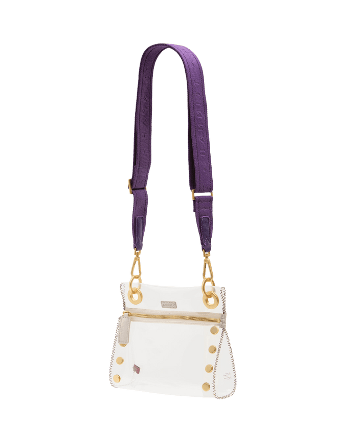 Webbing Crossbody Strap-Game Day Purple-BG-Crossbody-View