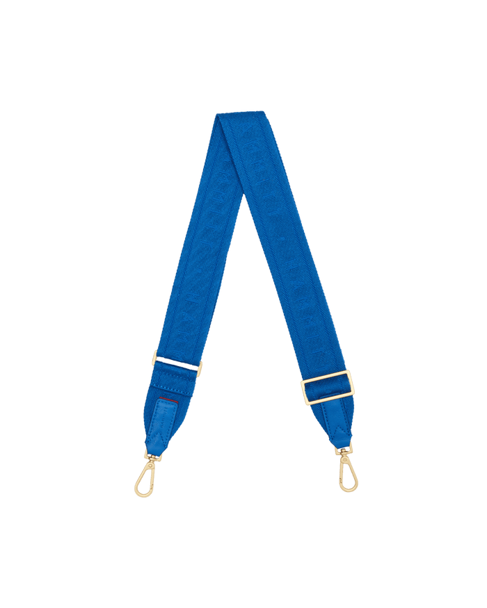 Webbing-Crossbody-Strap-Royal-Blue-BG-Front-View