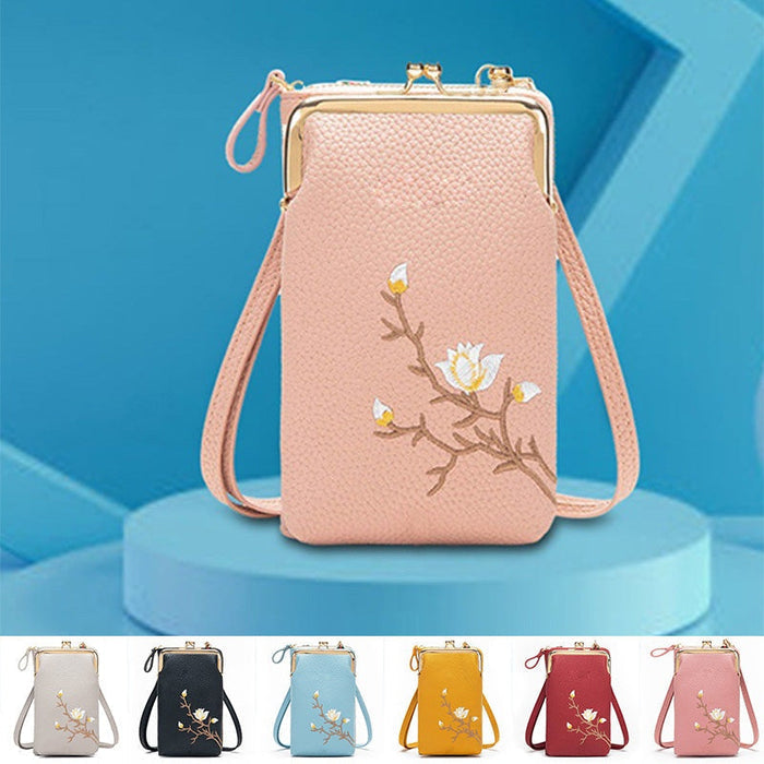 🔥👛Ženska denarnica za mobilni telefon čez telo🌸-SI