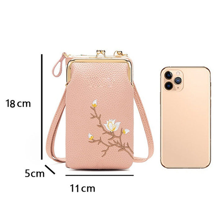 🔥👛Ženska denarnica za mobilni telefon čez telo🌸-SI